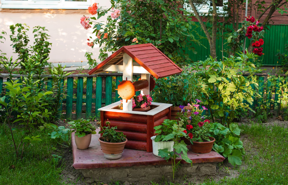 Garden in Georgia home