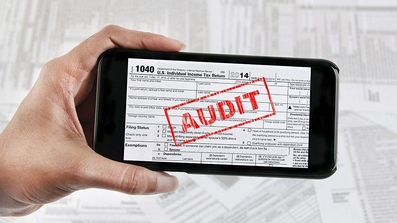 Tax Audits on someone's phone