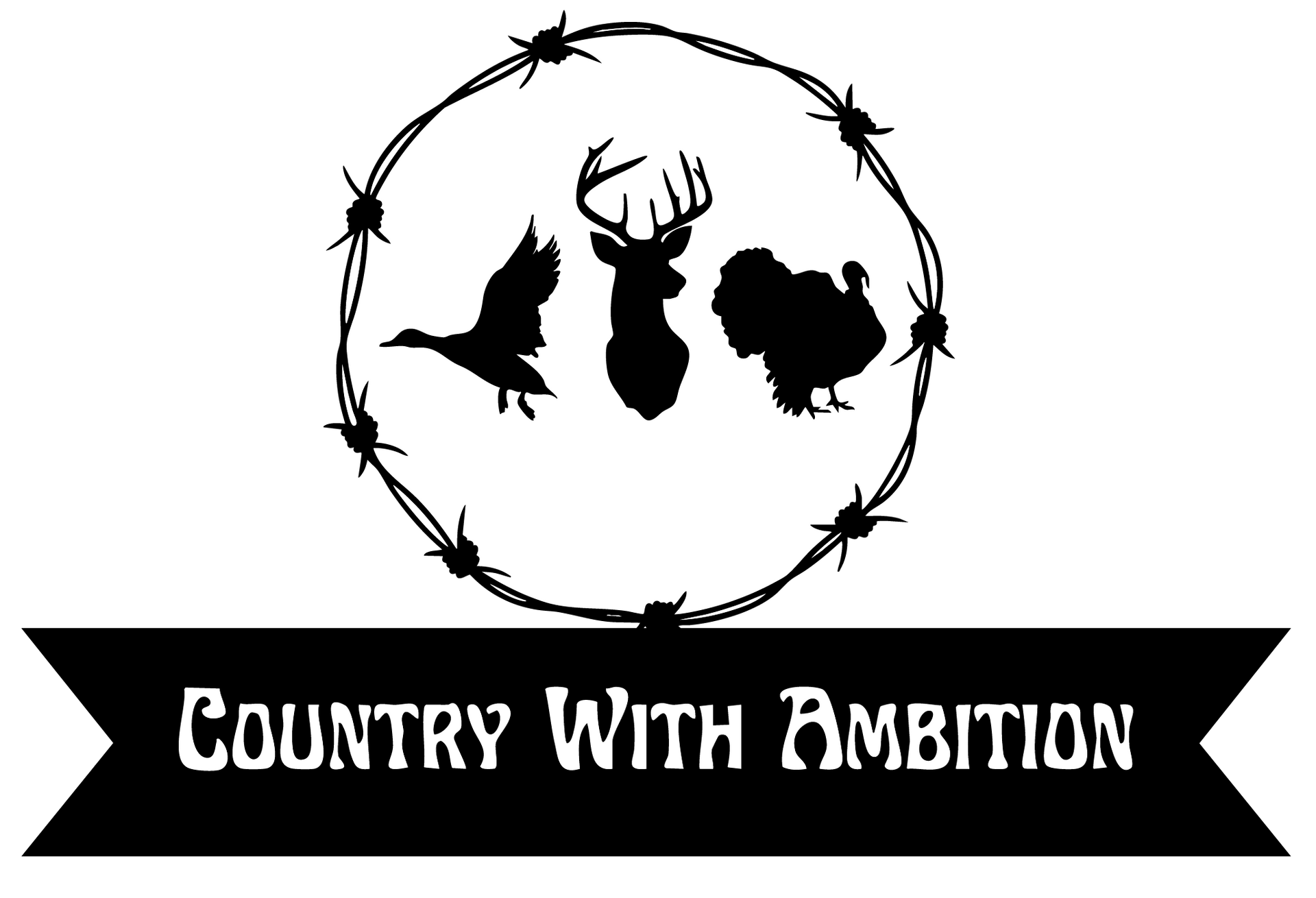 Country With Ambition Logo Stacked
