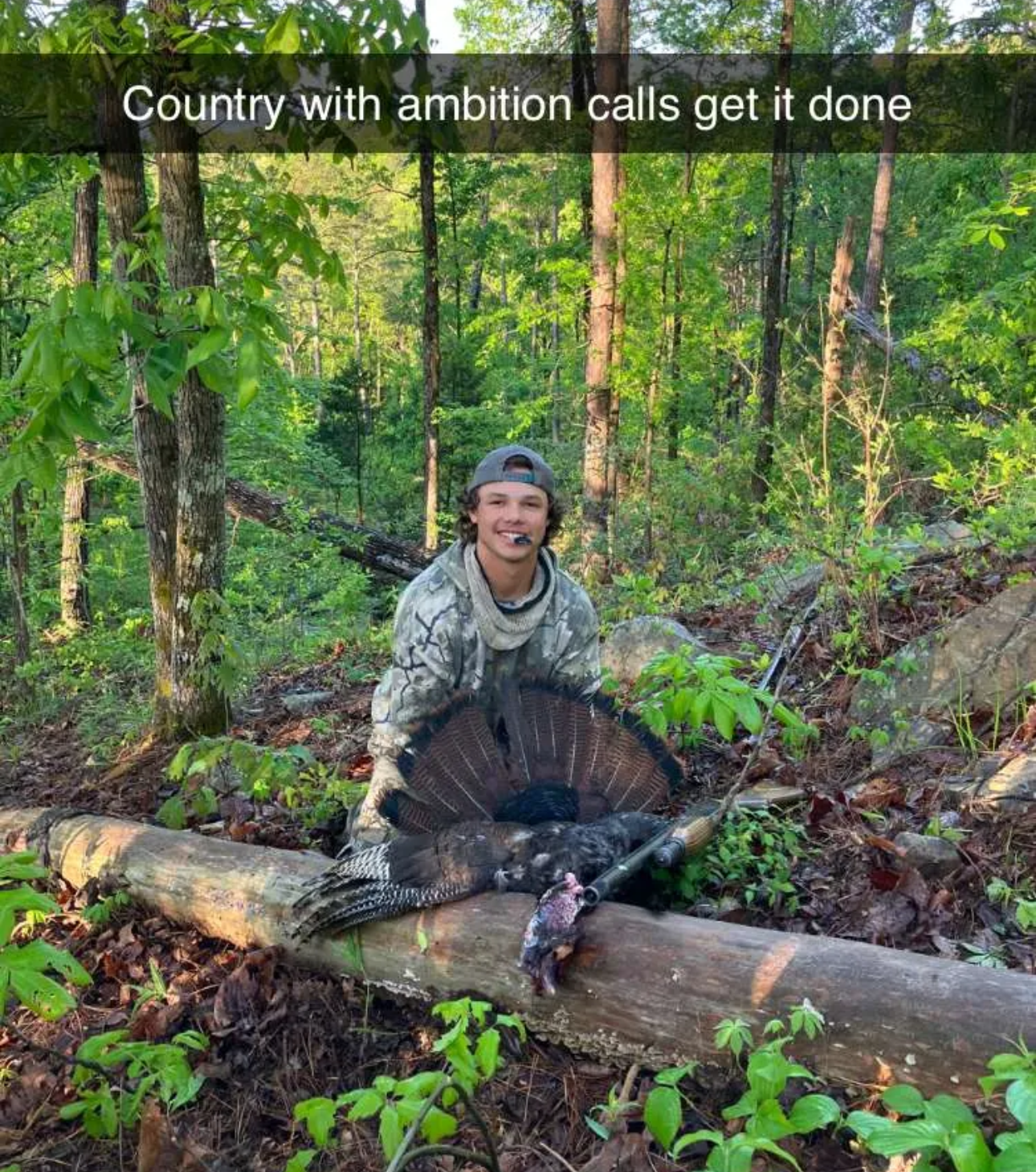 Country With Ambition mouth calls in action