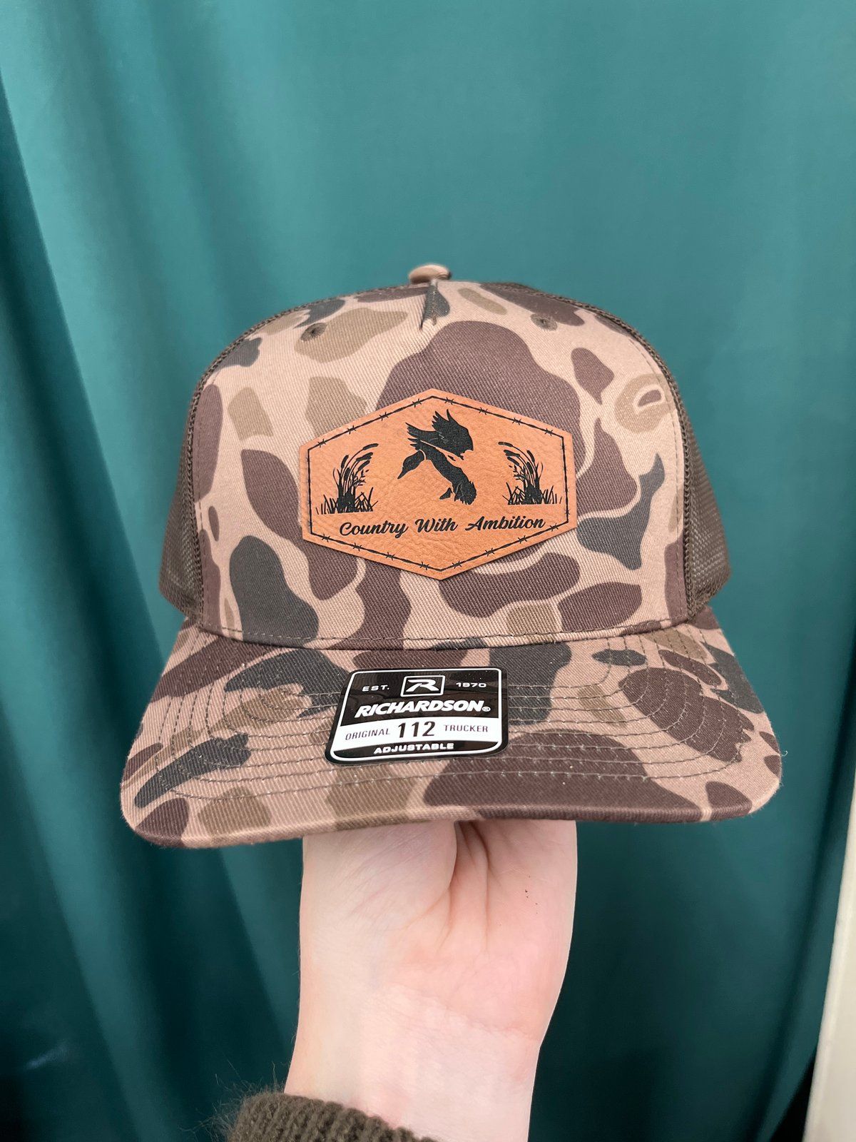Duck Hat Country With Ambition Brown Camo Hat