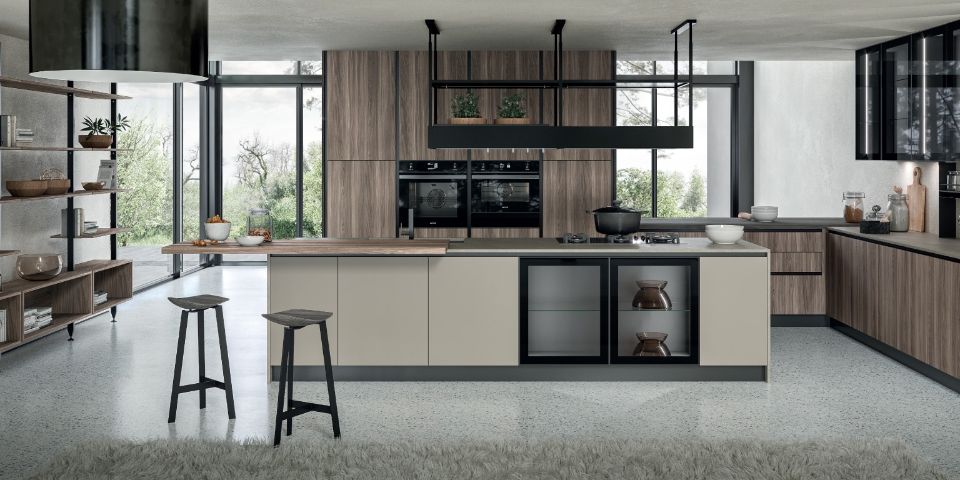 cucina con isola