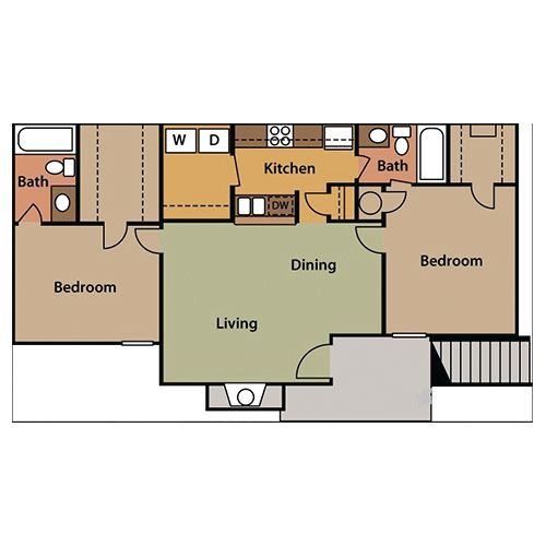 The Greylock Dollhouse Floor Plan