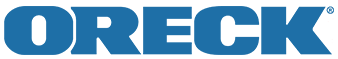 The Oreck logo in blue text with a registered trademark symbol.