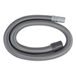 Vacuum cleaner attachments: hose, wand, and nozzle.