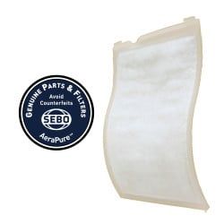 SEBO AeraPure filter with a 