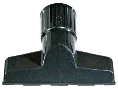 Black vacuum cleaner crevice tool.