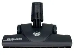 Black SEBO parquet vacuum cleaner head.