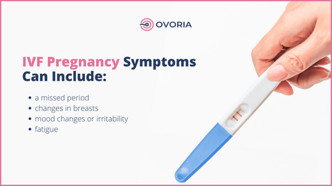 ivf pregnancy symptoms