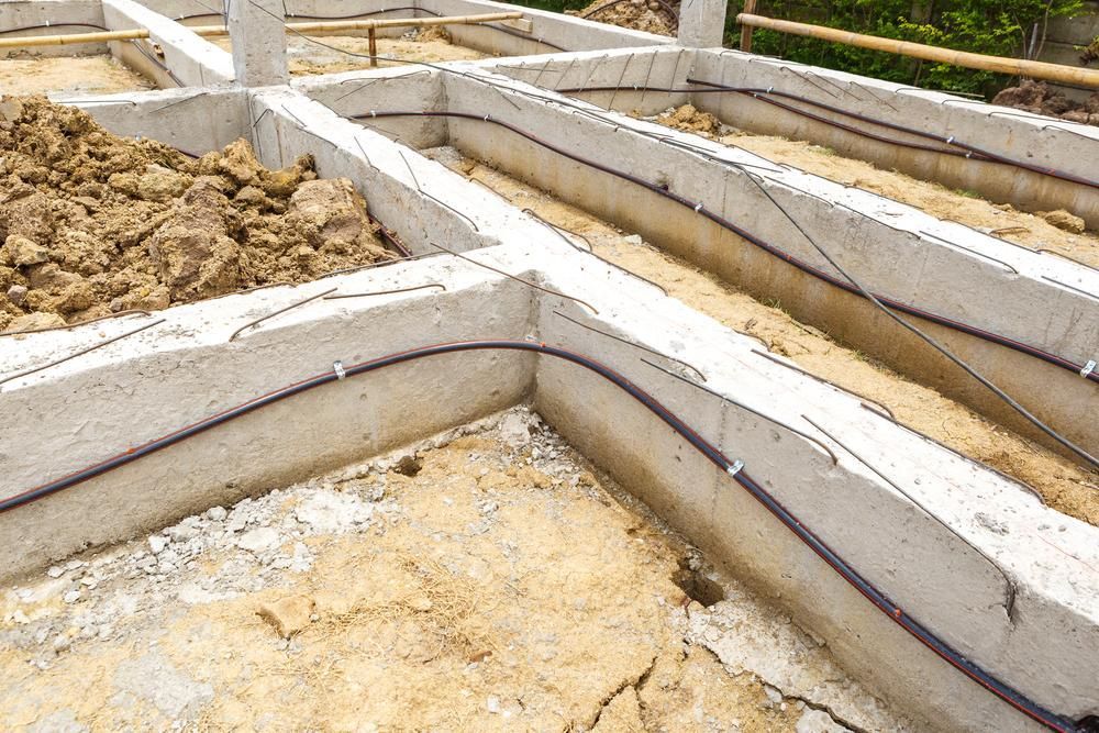 A Concrete Foundation for a House is Being Built — Lennox Build In Wollongbar, NSW