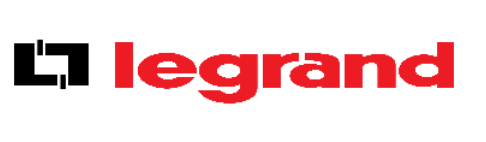 The legrand logo is red and black on a white background.