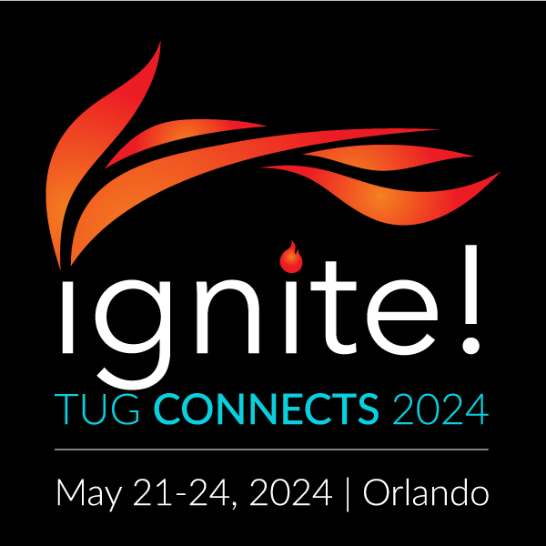 TUG Connects 2023 synergy logo