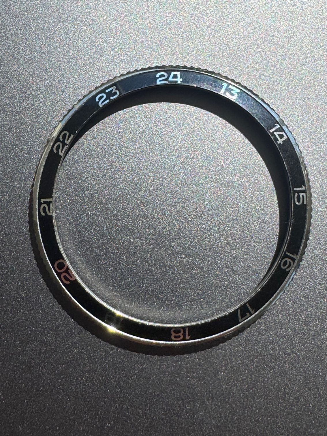 Heuer Autavia 2446/3646  bezel