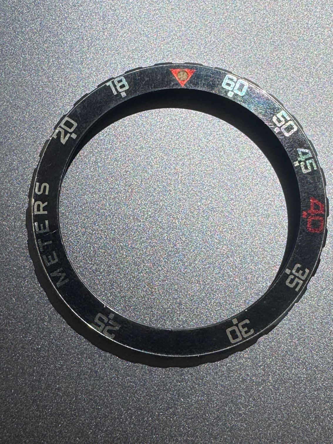 Heuer Autavia 11630 bezel