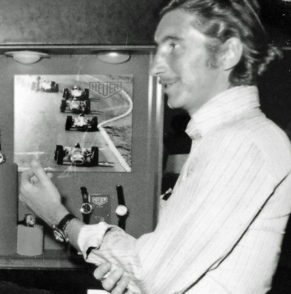 Jo Siffert Heuer Salesman
