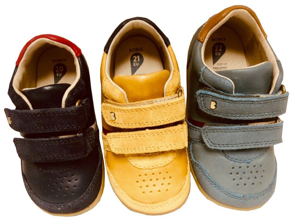 Lightweight shoe in navy, yellow or slate grey from The Pied Piper Dumfries