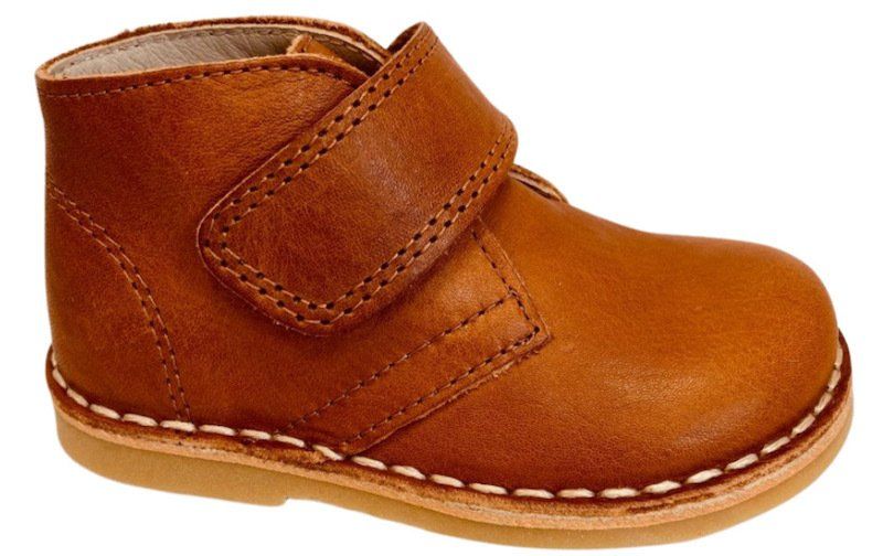 Tan leather lined desert boots from The Pied Piper Dumfries
