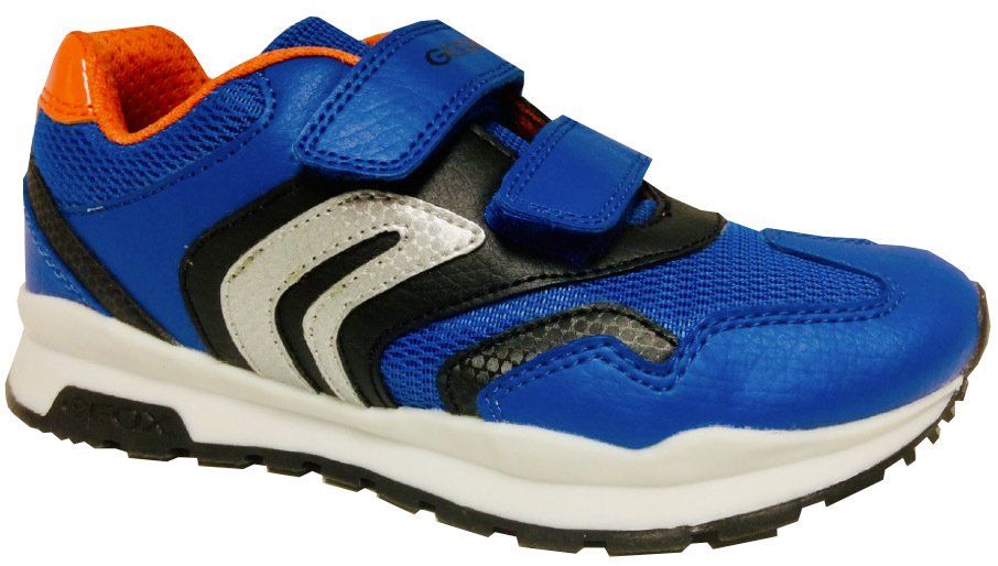 Royal blue, silver and black sports trainer from The Pied Piper Dumfries