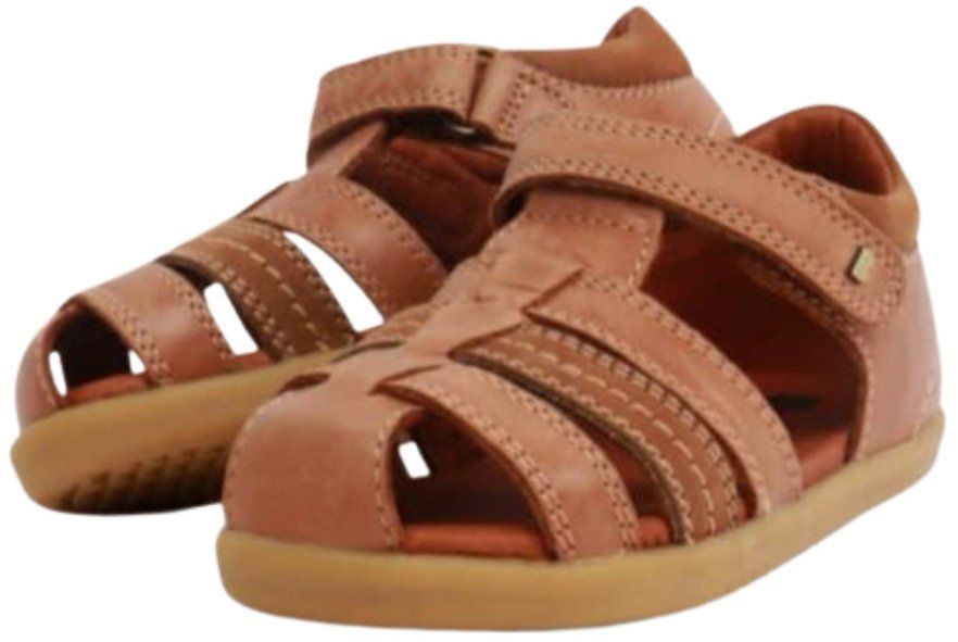 Leather Boy's Sandals with Velcro Fastening
