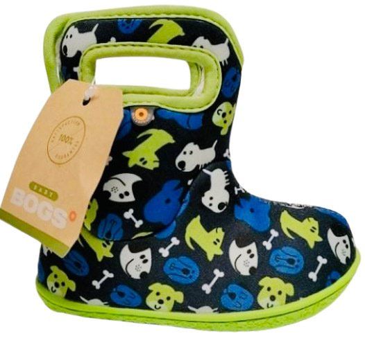 Fun dogs design Child's wellie from The Pied Piper Dumfries