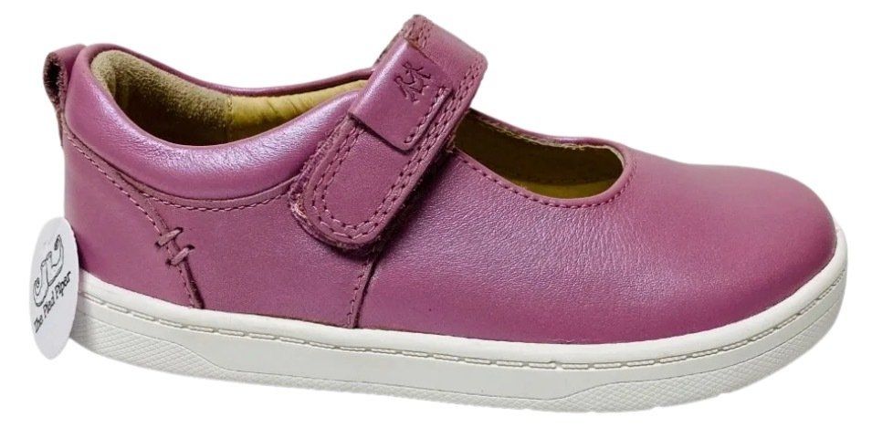 Girls Mauve Leather Shoe from Pied Piper Dumfies