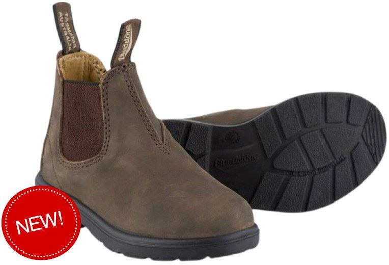 Exciting new arrival from Australia! Leather-lined pull on work boot.