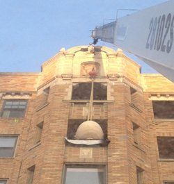 Custom Liftings — Crane And Brown Building in Lawrence, KS