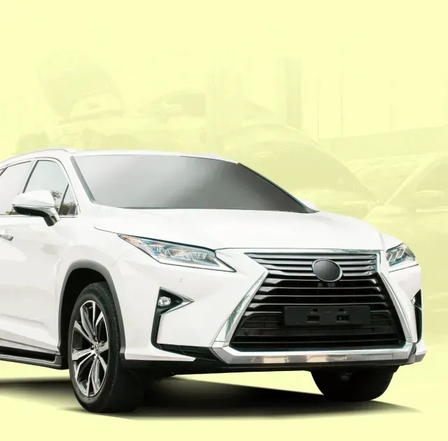 White Car with yellow background | Auburn City Imports