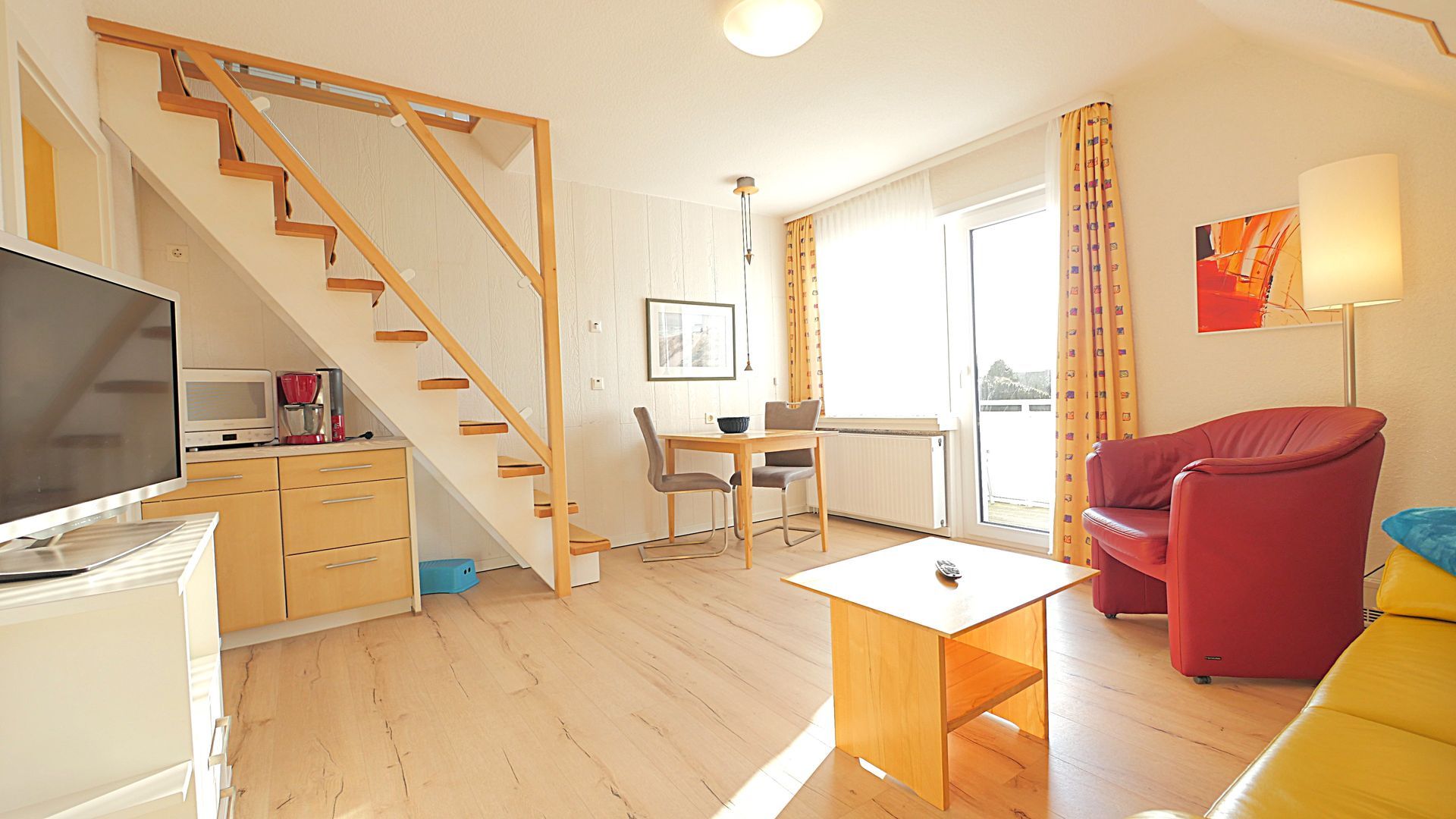 Appartmenthaus Seestern App.Nr. Wohnzimmer