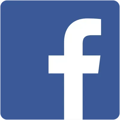 The facebook logo is a white f on a blue background. The facebook logo is a white f on a blue background.