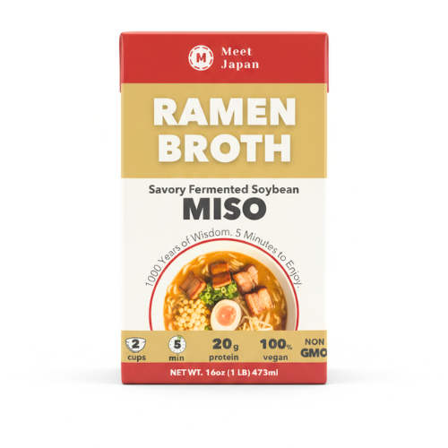 Miso Ramen Broth - Savory Fermented Soybean