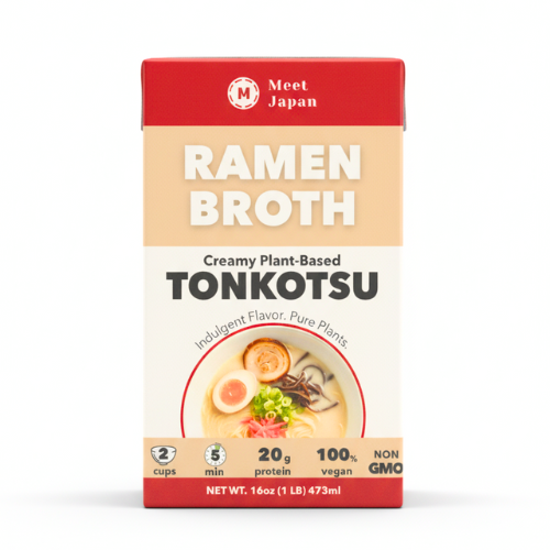 Creamy Tonkotsu-Style Ramen Broth - Plant-Based