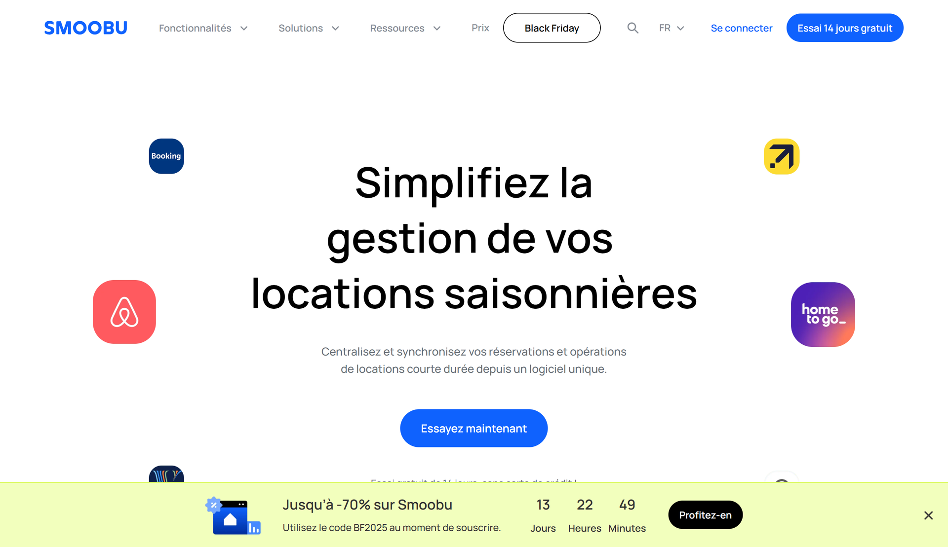 Simplifiez la gestion de vos locations saisonnières et synchronisez vos réservations.
