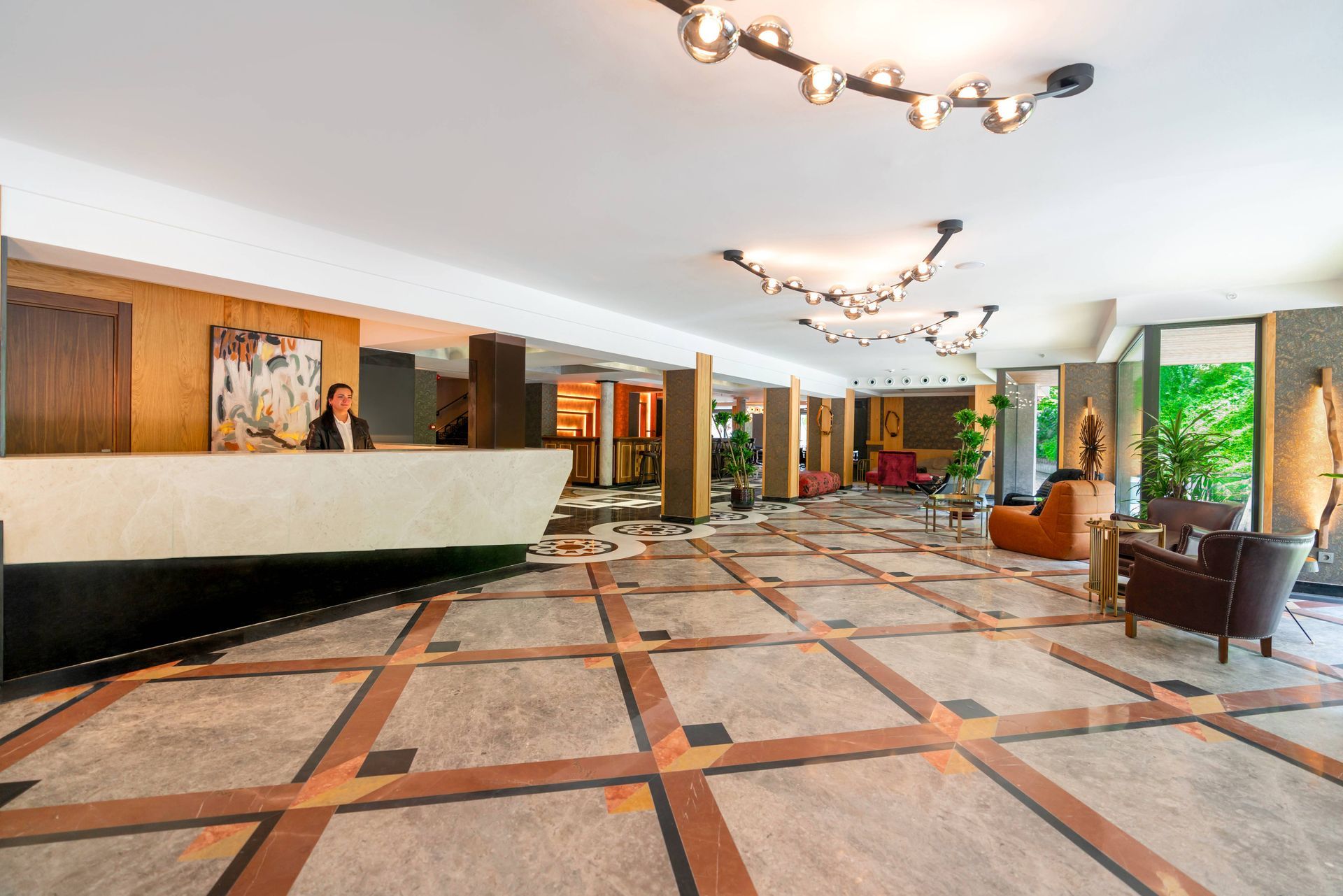 şile gönen hotel, lobi