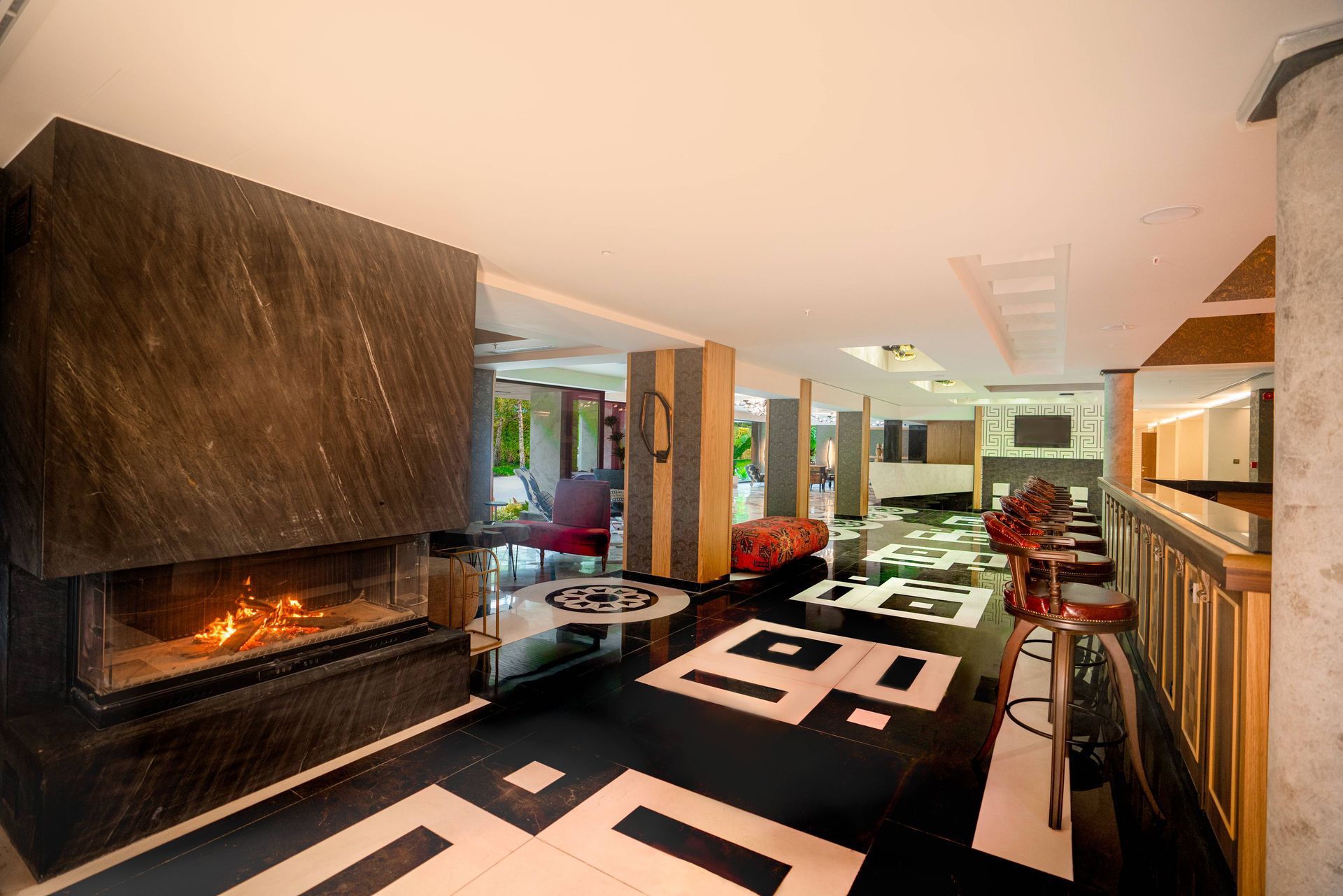 şile gönen hotel, lobi