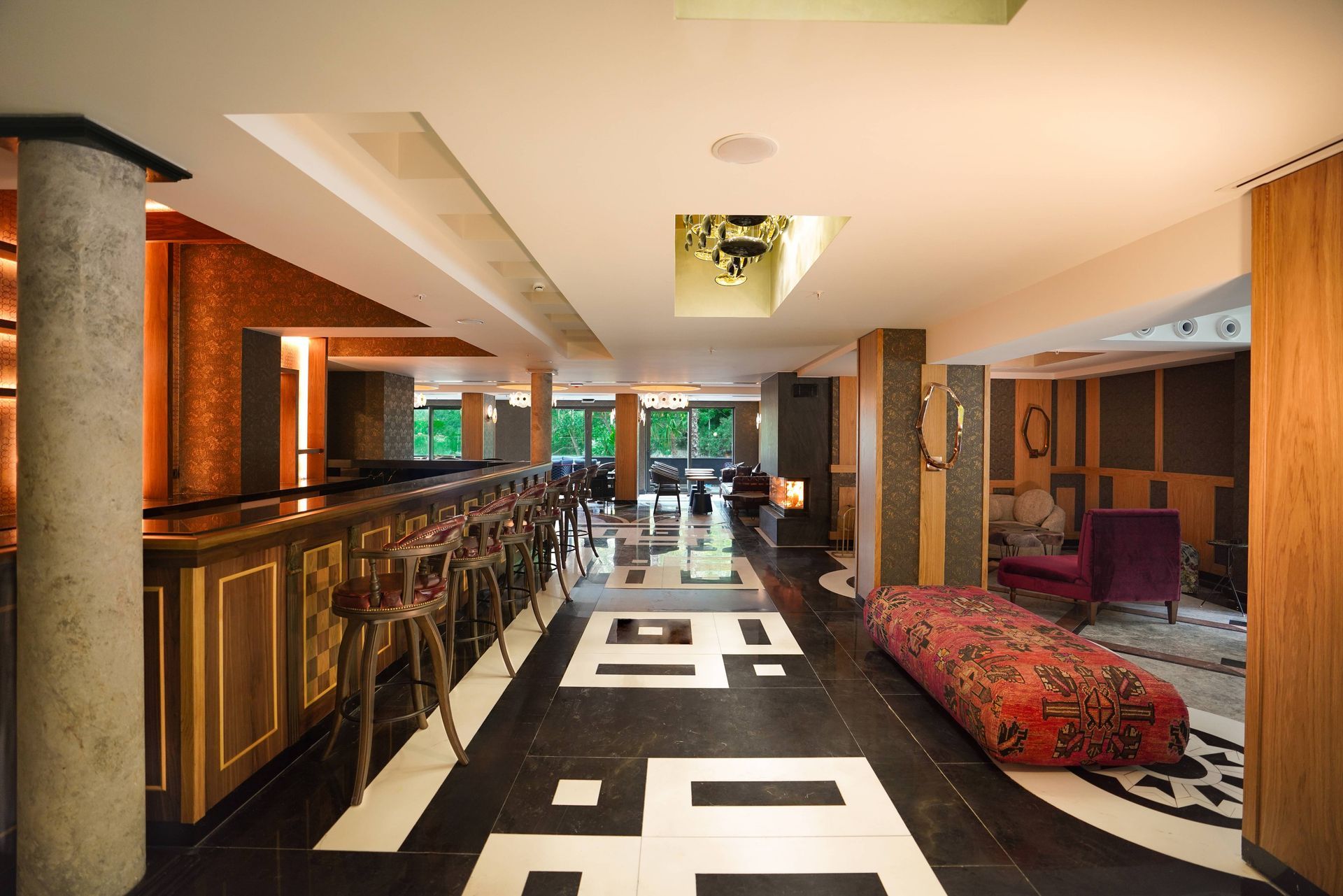 şile gönen hotel, lobi