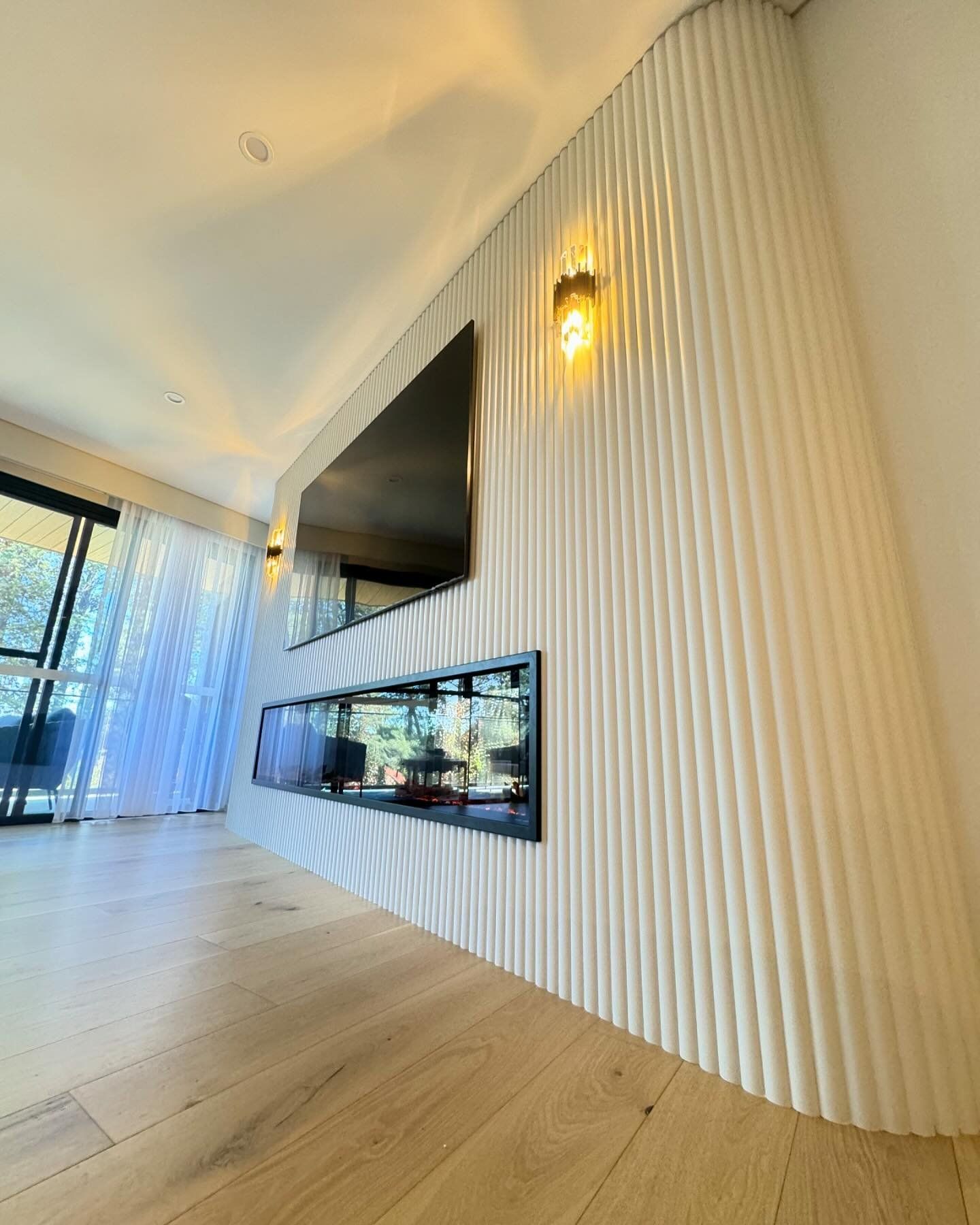 Wooden Pergola With Two Chairs Beside The Swimming Pool — Hardwood Projects in Canberra, ACT