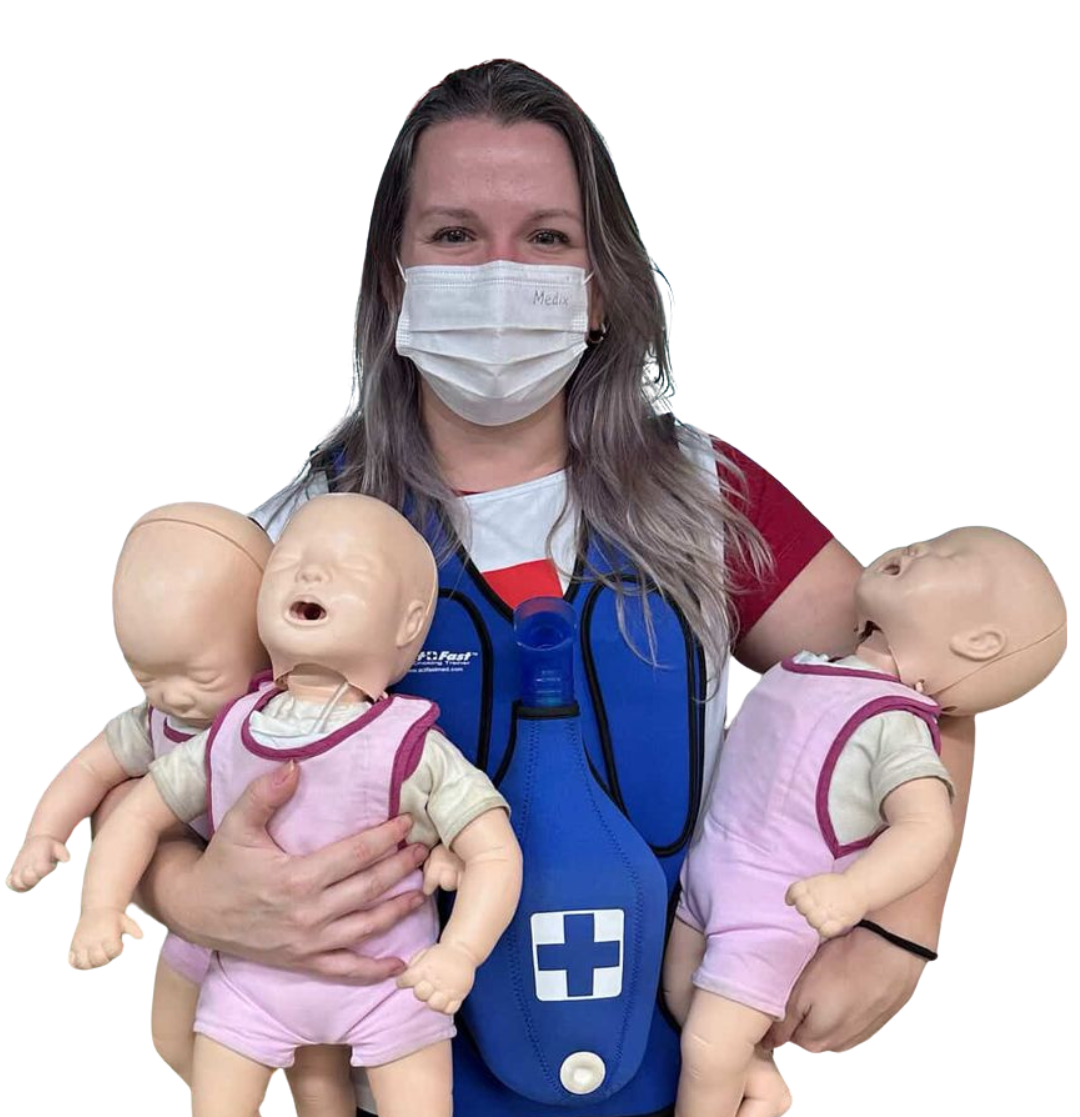 Voluntária da CVB-MG em Curso de Primeiros Socorros