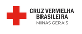The logo for cruz vermelha brasileira minas gerais is a red cross.