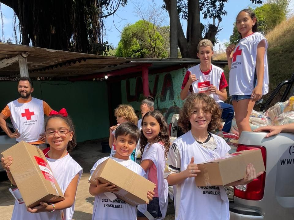 crianças ação outubro