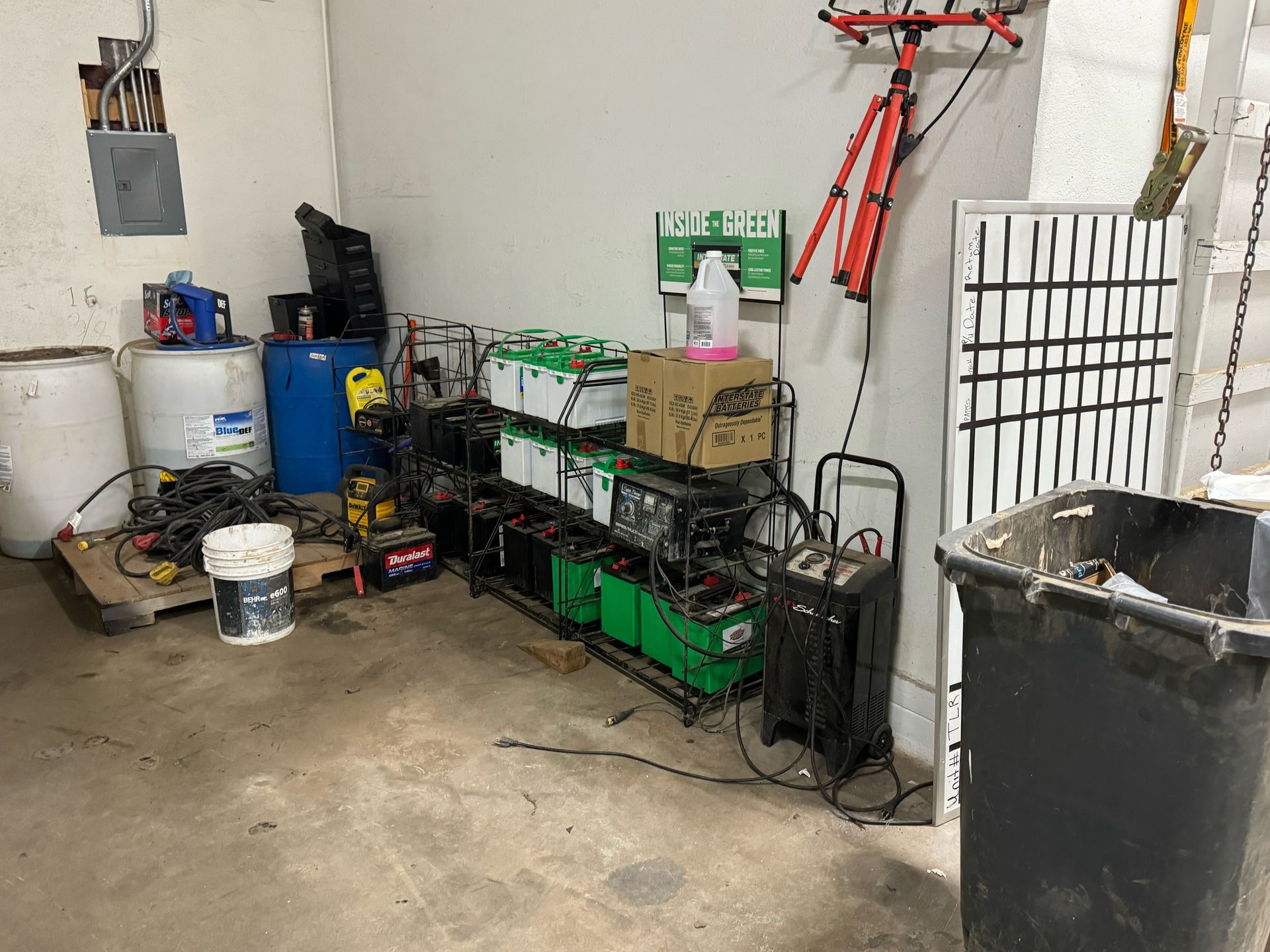 Recharge or replace your RV batteries. Don't forget about our RV solar systems!