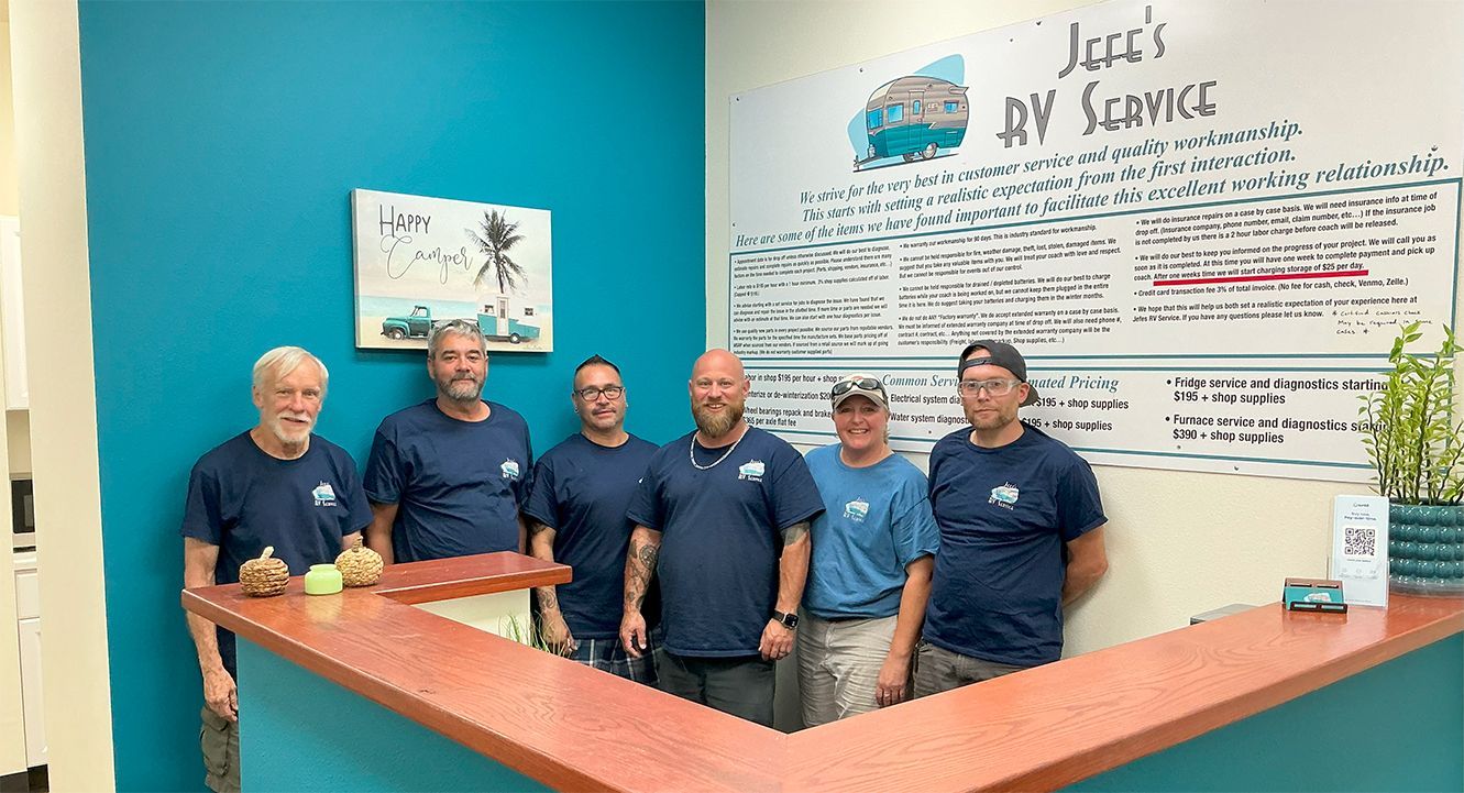 Jefe's RV Service team for all your RV repair needs