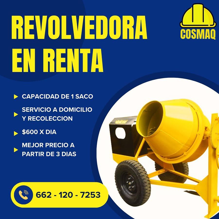 COSMAQ RENTA DE MAQUINARIA