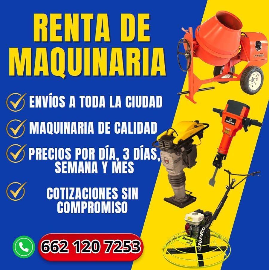 COSMAQ RENTA DE MAQUINARIA