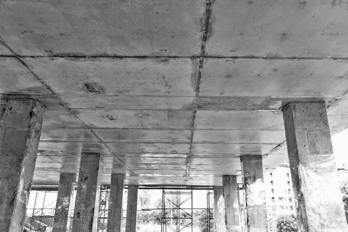 Underconstruction concrete establishment