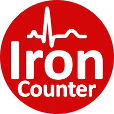 Iron counter and tracker app icon