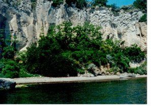 beach on the promontory