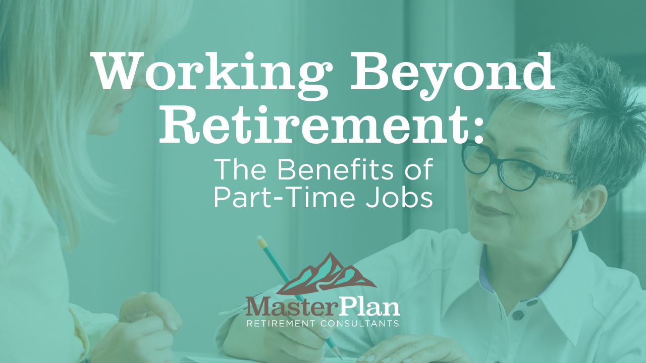 Retiree deciding to work part-time during retirement