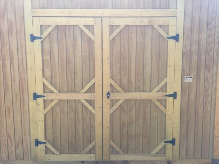 custom building door