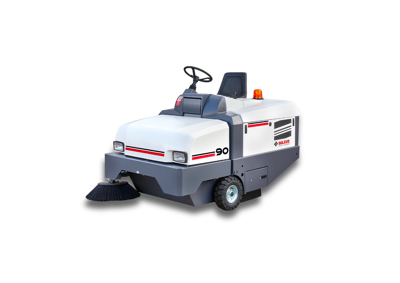 Spazzatrici uomo a bordo